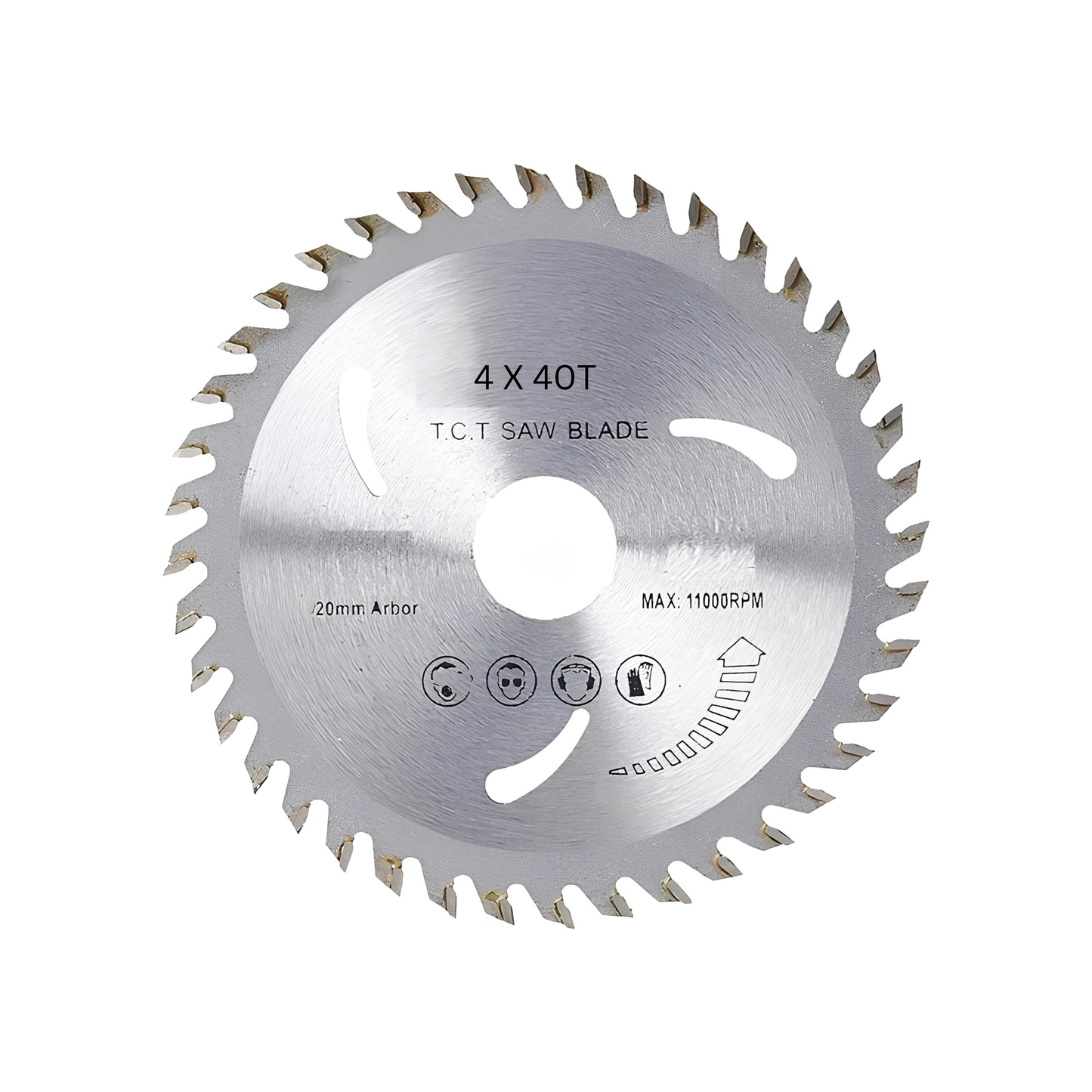 4 Inch TCT Saw Blade 110mmx20mmx40T for Wood cutting