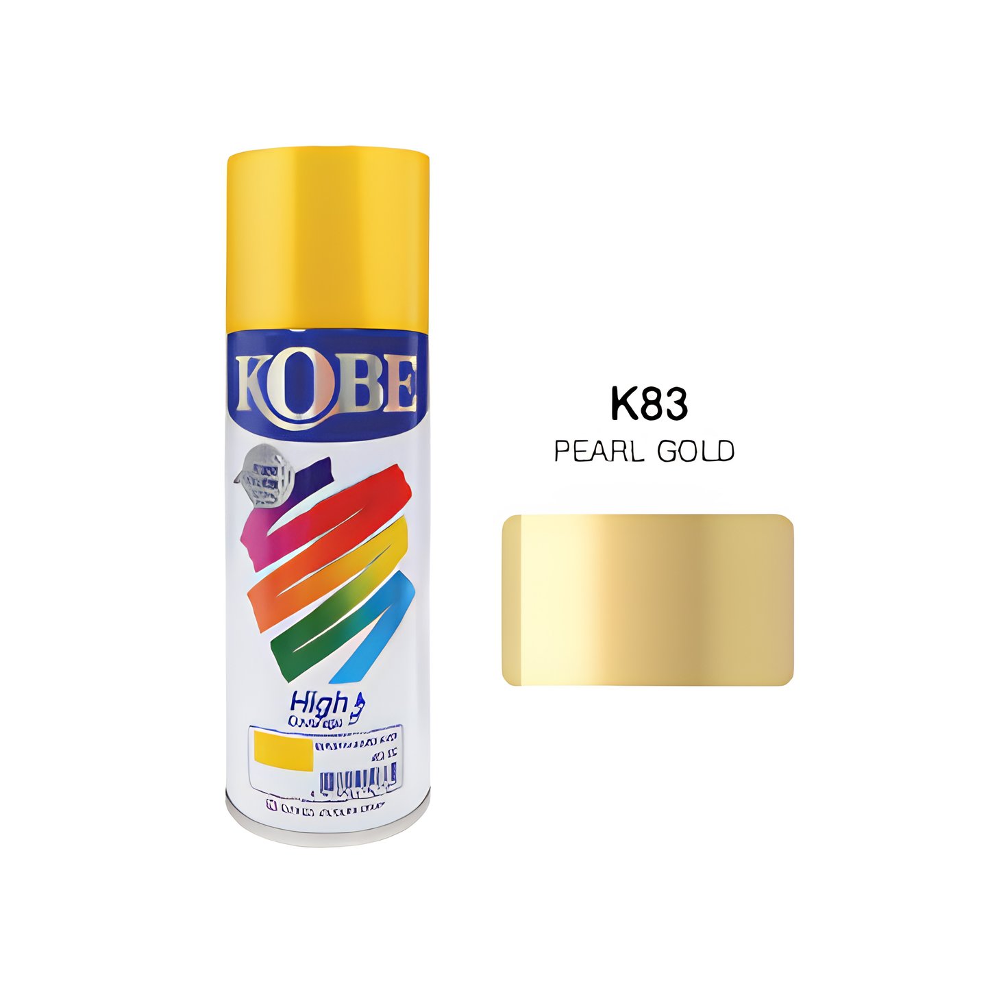 Kobe K83 Pearl Gold Premium Acrylic Lacquer Spray