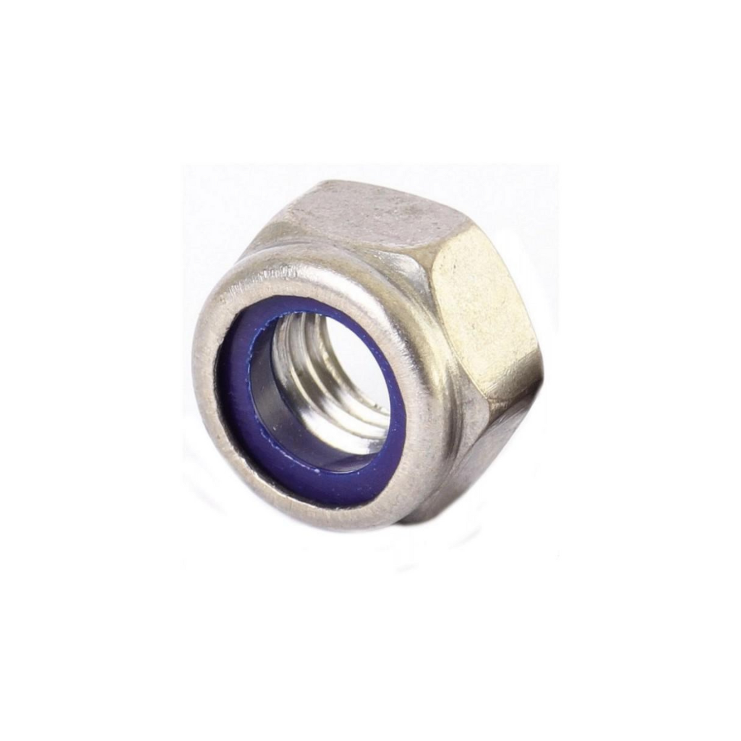 M10 Nyloc Nuts Mild Steel