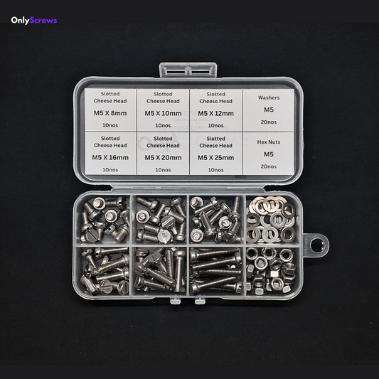 M5 Cheese Head SS304 assorted box