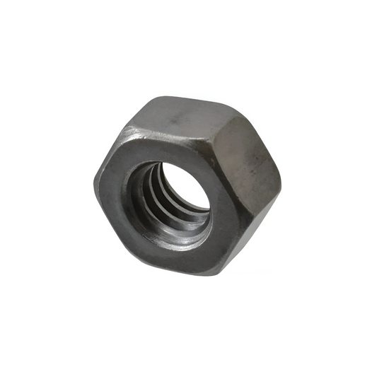 M8 Hex Nut Mild Steel Black