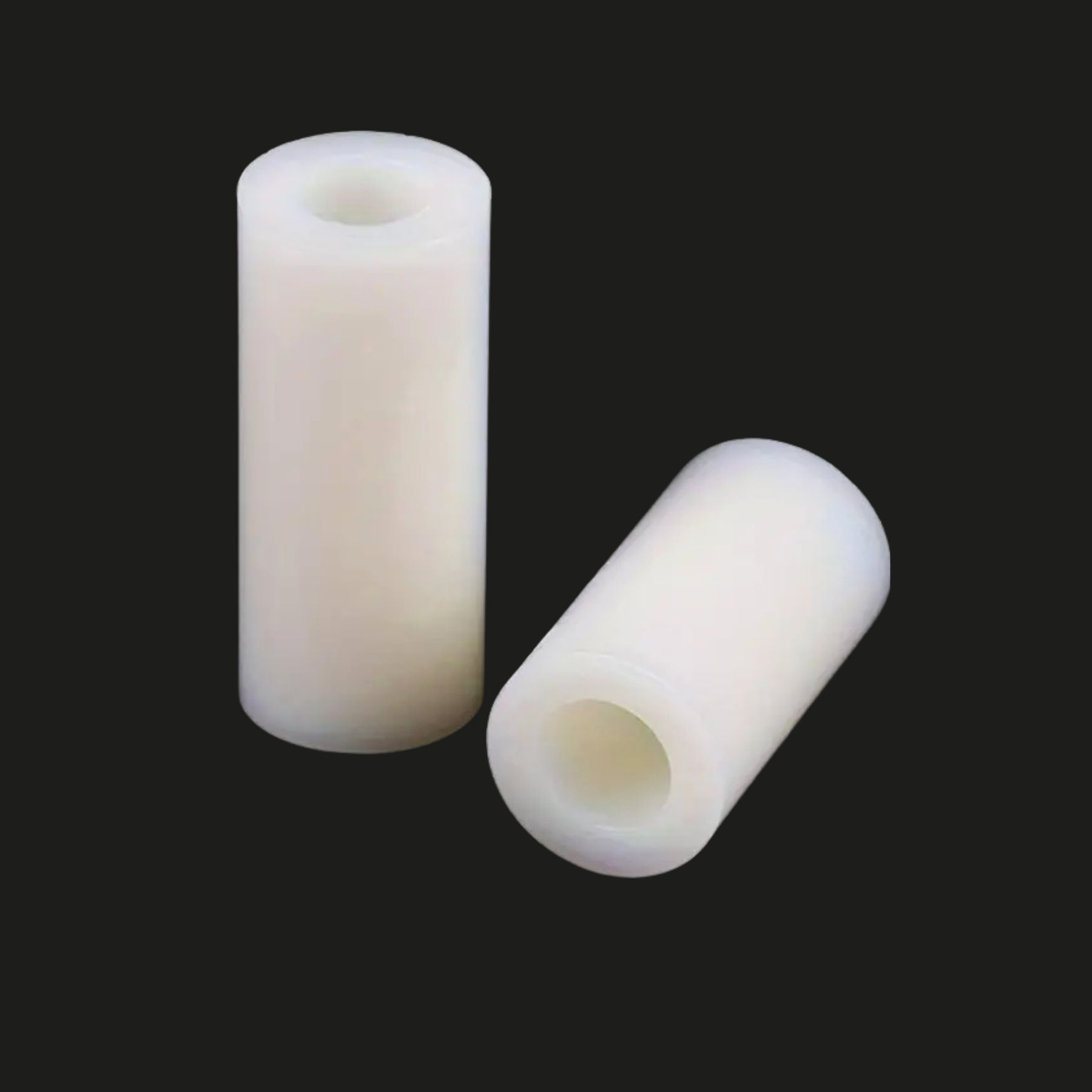 Non-Threaded Cylindrical Plastic Spacer