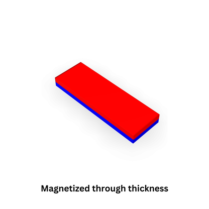20mm X 10mm X 2mm Neodymium Bar Magnet N35 (Length: 20mm, Breadth: 10mm, Thickness: 2mm)