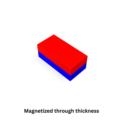 12mm X 9mm X 4mm Neodymium Bar Magnet N35 (Length: 12mm, Breadth: 9mm, Thickness: 4mm)