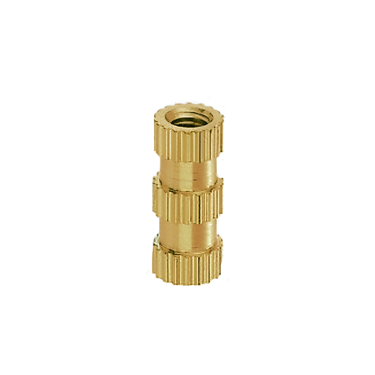 M3 X 12mm Brass Threaded Inserts (Dia. 3mm, Length 12mm)