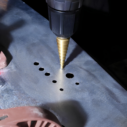 4–20mm HSS Step Drill Bit – High Speed Steel Cone Drill for Metal, Wood & Plastic