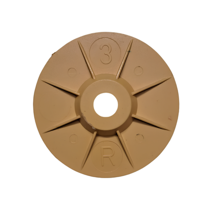 3 Grit 4 Inch Ceramic Polishing Pad 100mm