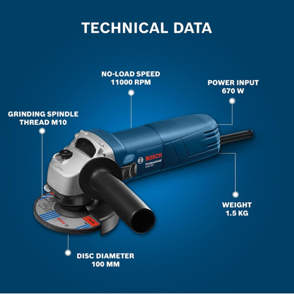 Bosch GWS 600 Professional 670W Angle Grinder