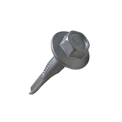 CORROSHIELD 12g(5.4mm) 24TPI X 32mm Hex Head Self Drilling Roofing Screw (Dia:5.4mm Length: 32mm)