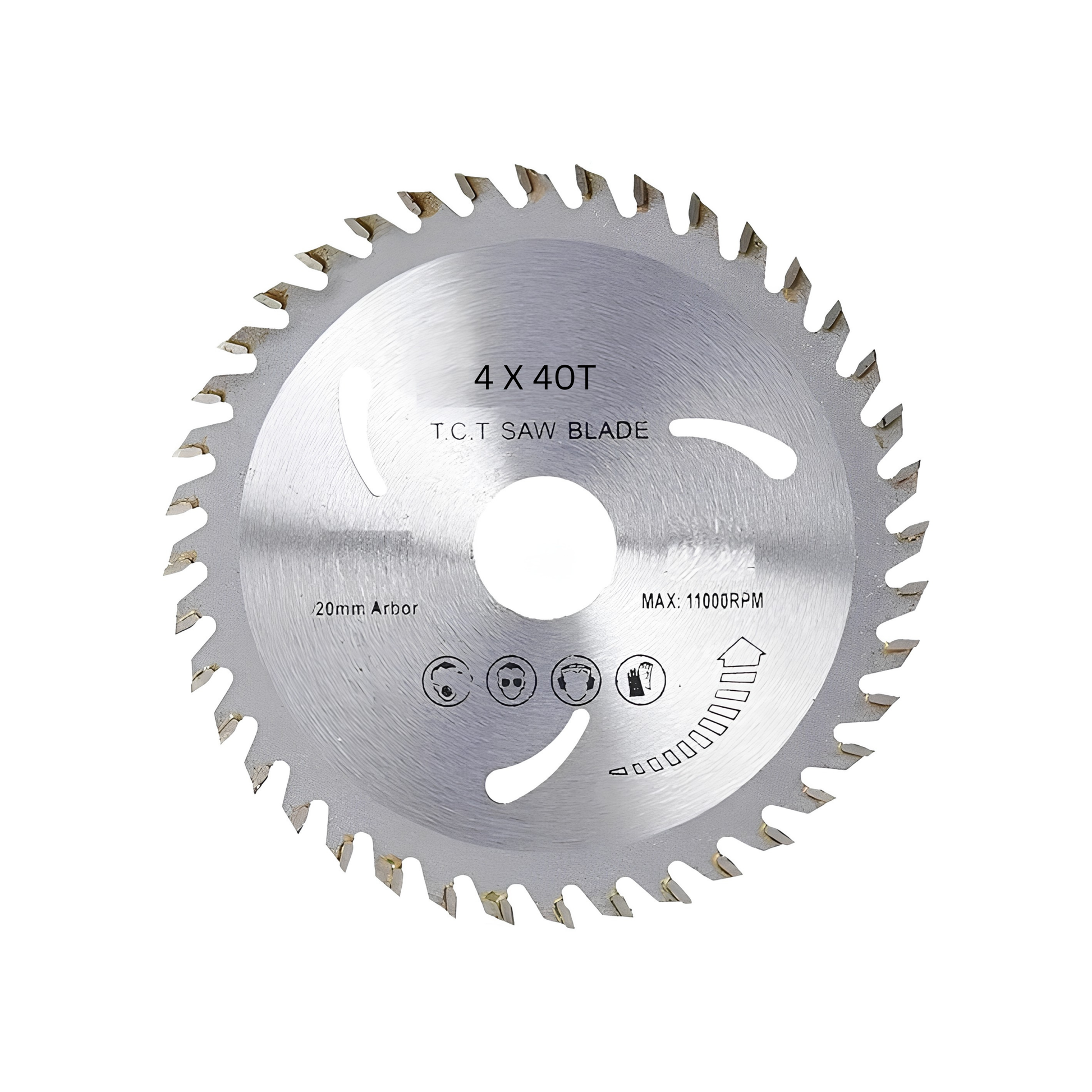 4 Inch TCT Saw Blade 110mmx20mmx40T for Wood cutting