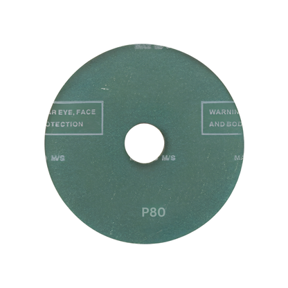 80 Grit 5 Inch Fiber Disc 125x22mm