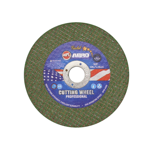 ABRO 4 Inch Cut Off Wheel Green