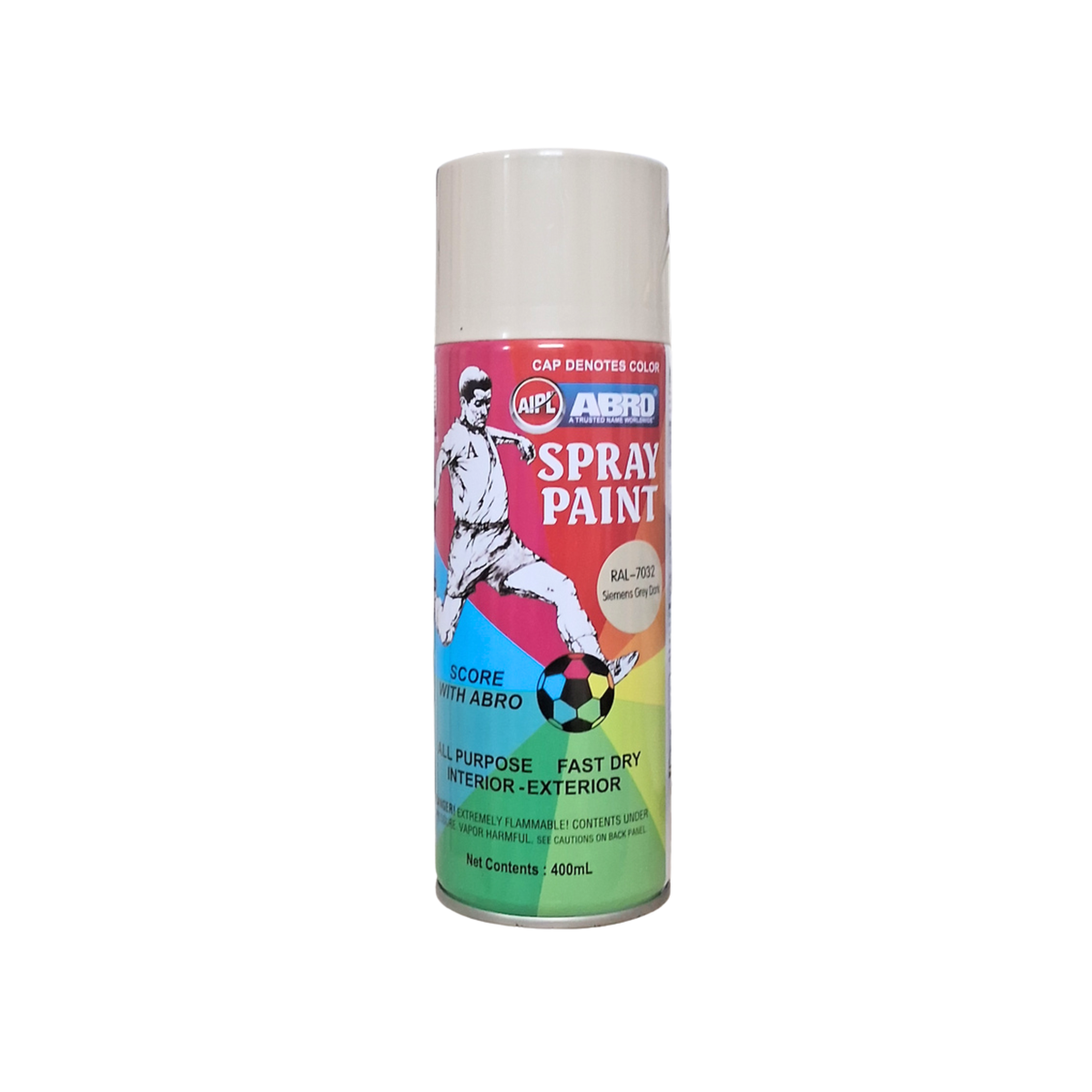 ABRO 7032 Siemens Grey Dark Spray Paint 400ml
