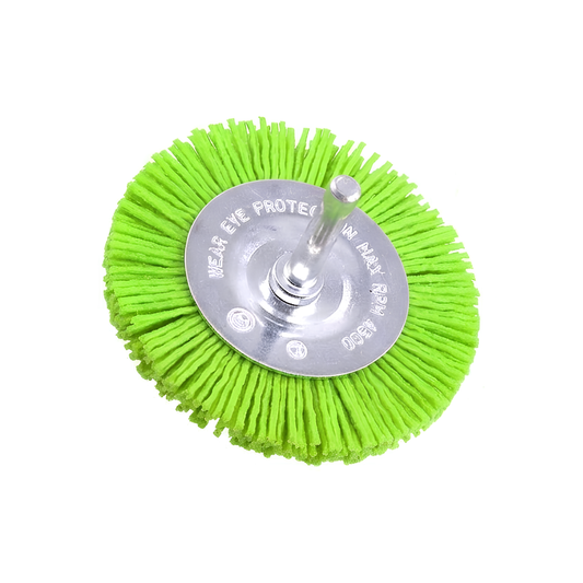 4 inch Abrasive Coated Nylon Wheel Brush for Surface Cleaning & Finishing