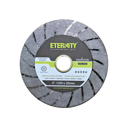 Eternity 4 inch Diamond Saw Disc 110x20mm - For Glass, Ceramic & Marble
