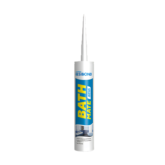 Astral Bathmate Acrylic Sealant 450g – Waterproof Anti-Fungal Gap Filling Sealant for Bathrooms, Kitchens & UPVC Joints