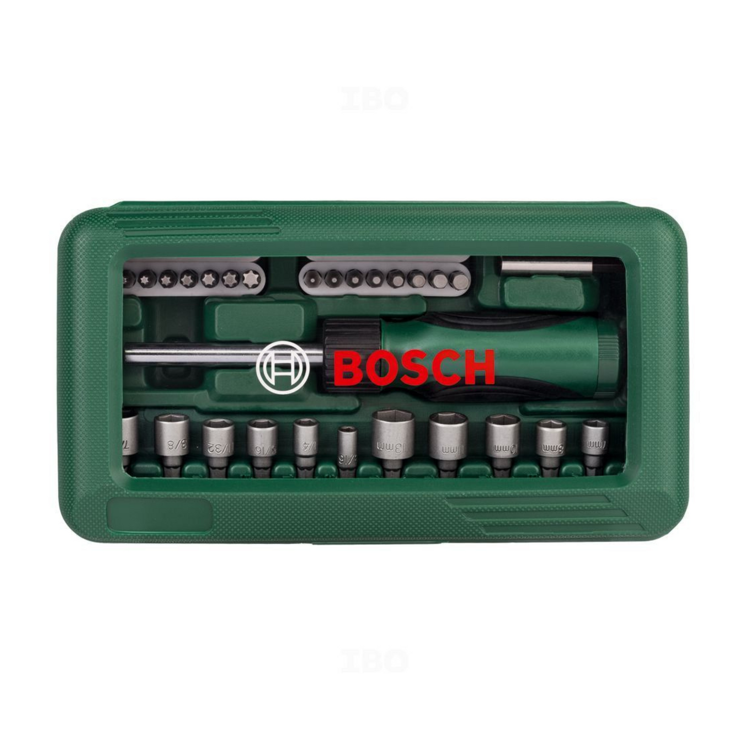 Bosch Ratchet action Screw Driver Bit (Set of 46 Pcs)