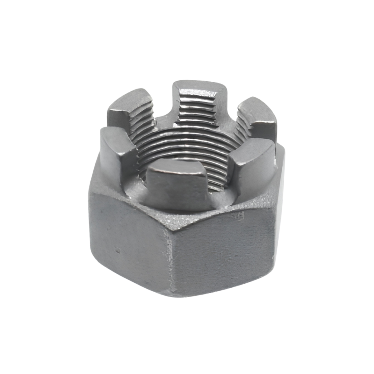 Castle Nut Mild Steel