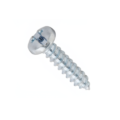 Combination Pan Head Self Tapping Wood Screw Mild Steel with Zinc plating