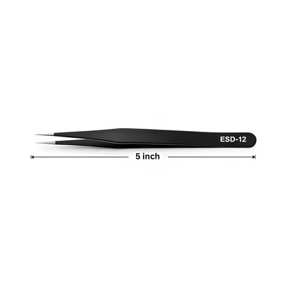 ESD-12 Anti-Static Precision Tweezers