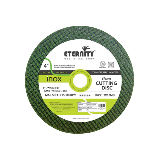 Eternity 4 Inch Cut Off Wheel Green