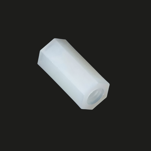 Female to Female Nylon Hex Threaded Standoff Spacer