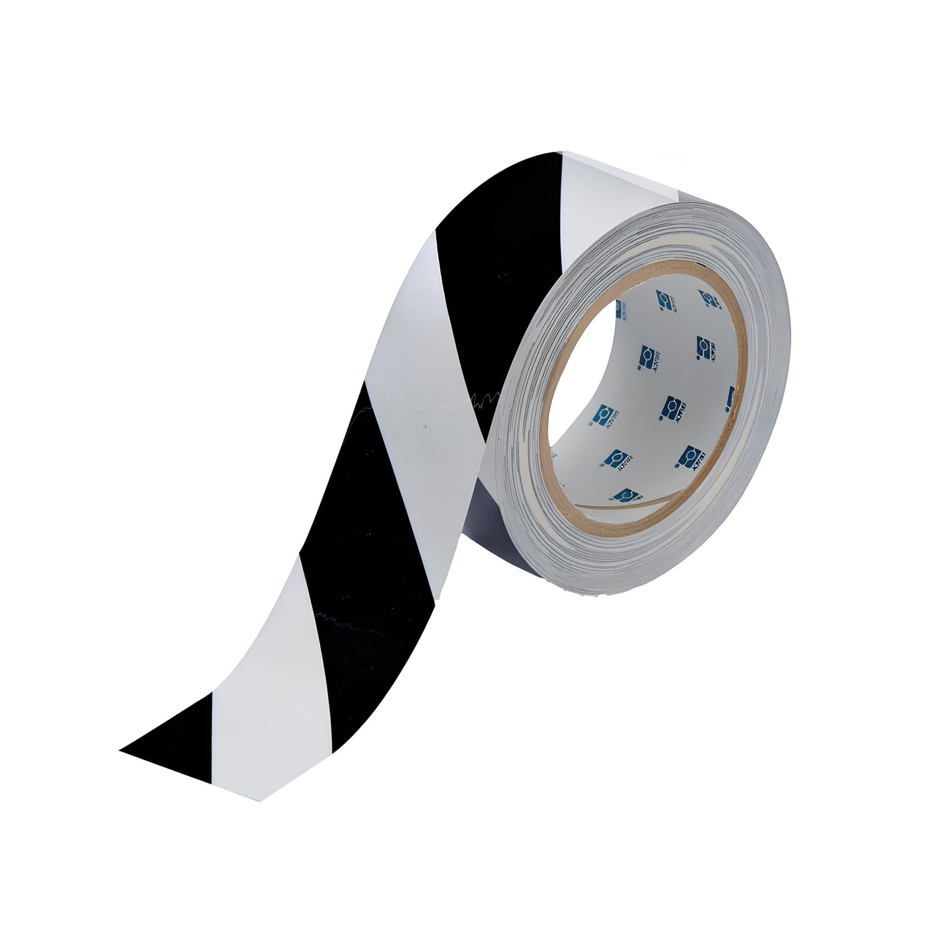 Floor Marking Black and White Tape 48mm x 16meters