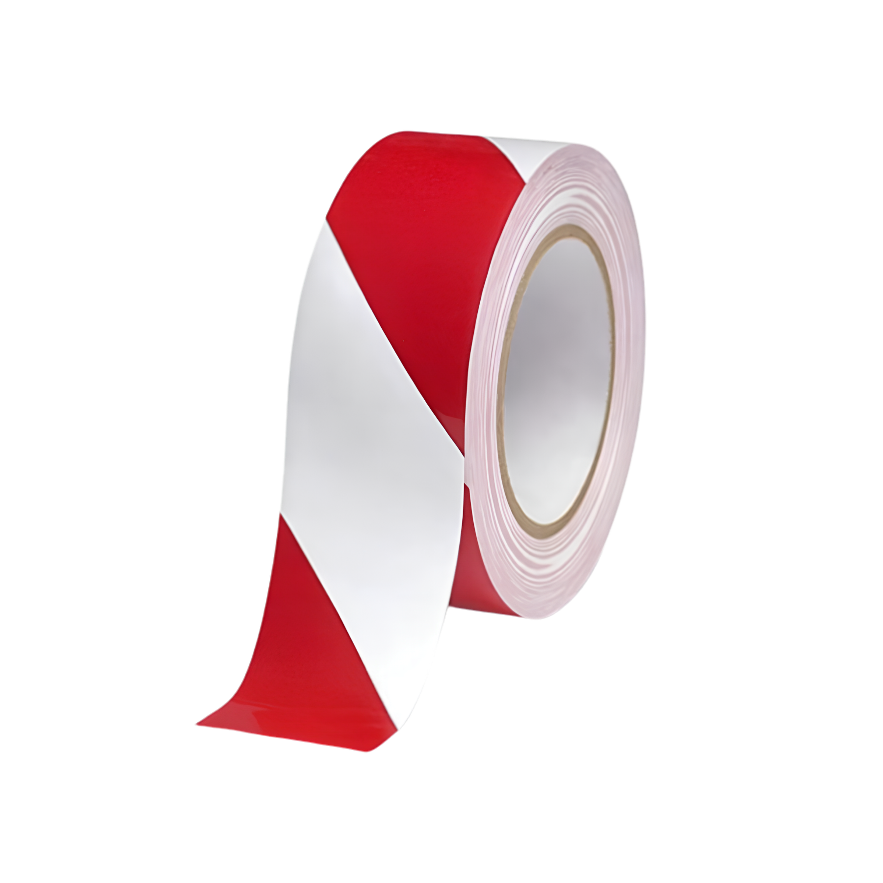 Floor Marking Red and White Tape 48mm x 16meters