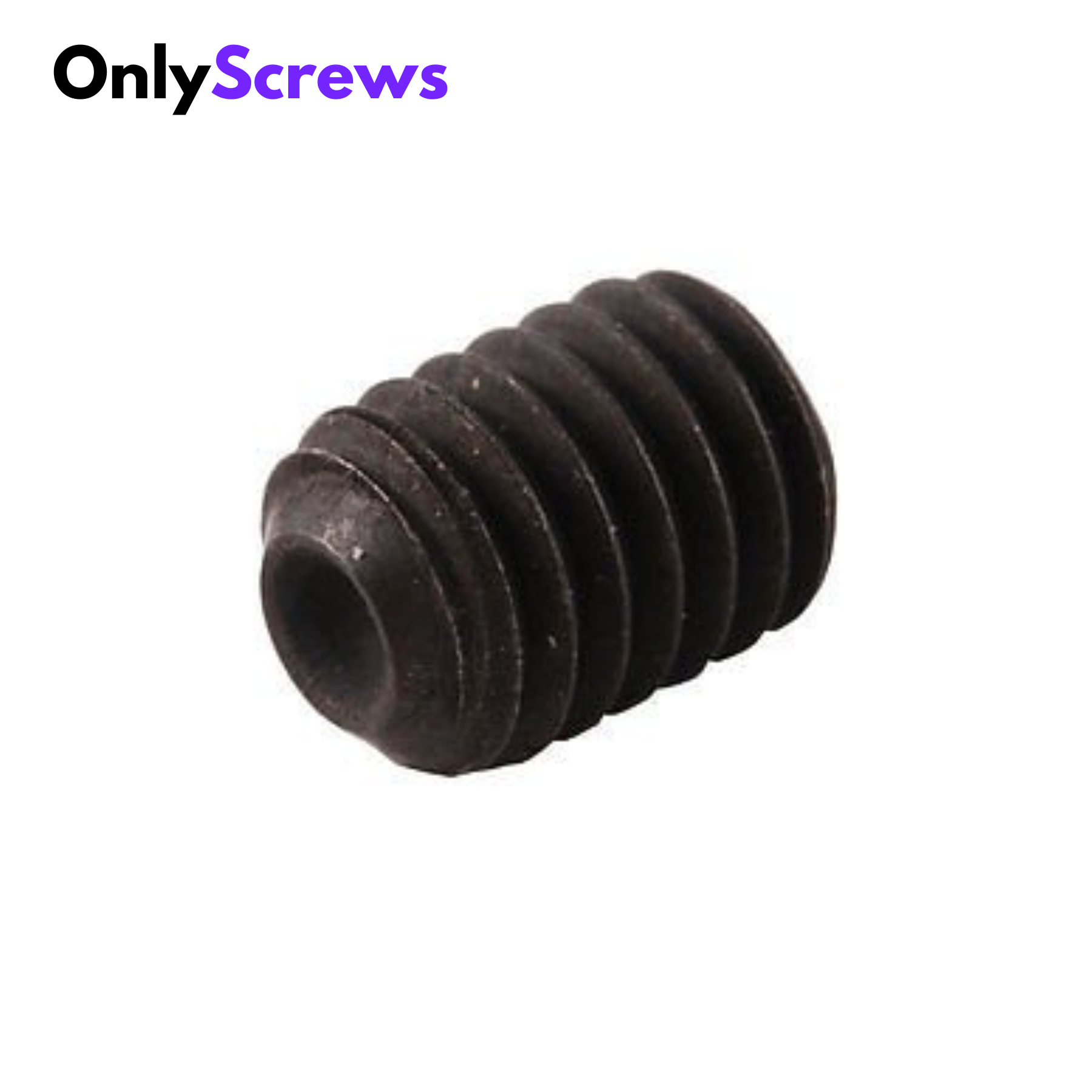 M3 X 8mm Grub Screw MS Black Anodized