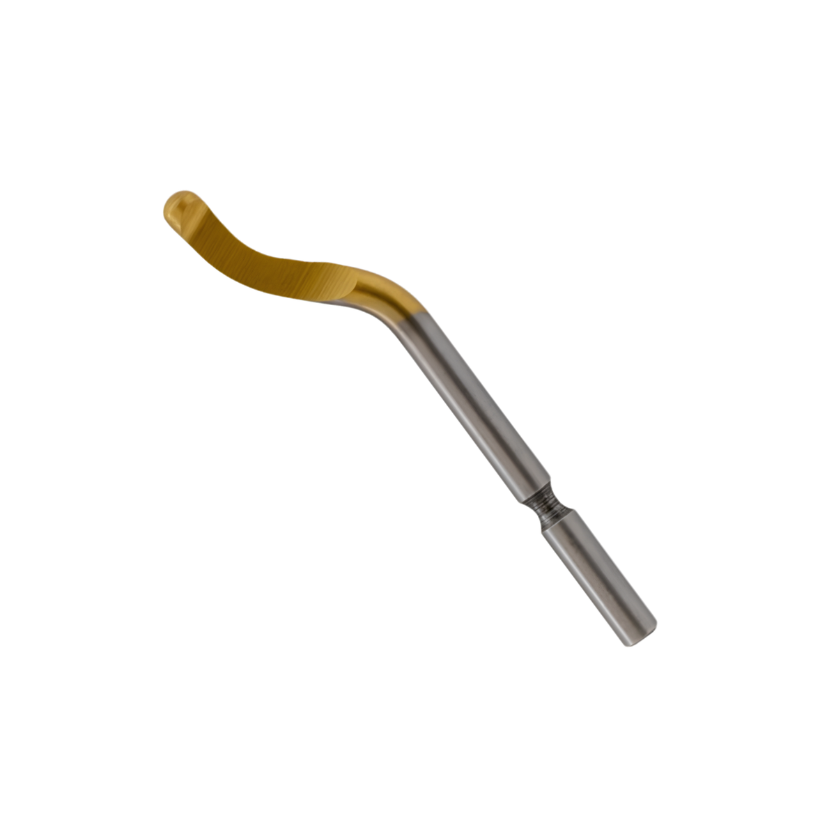 HSS Swivel Hand Deburring tool with TiN coating for metal and plastic