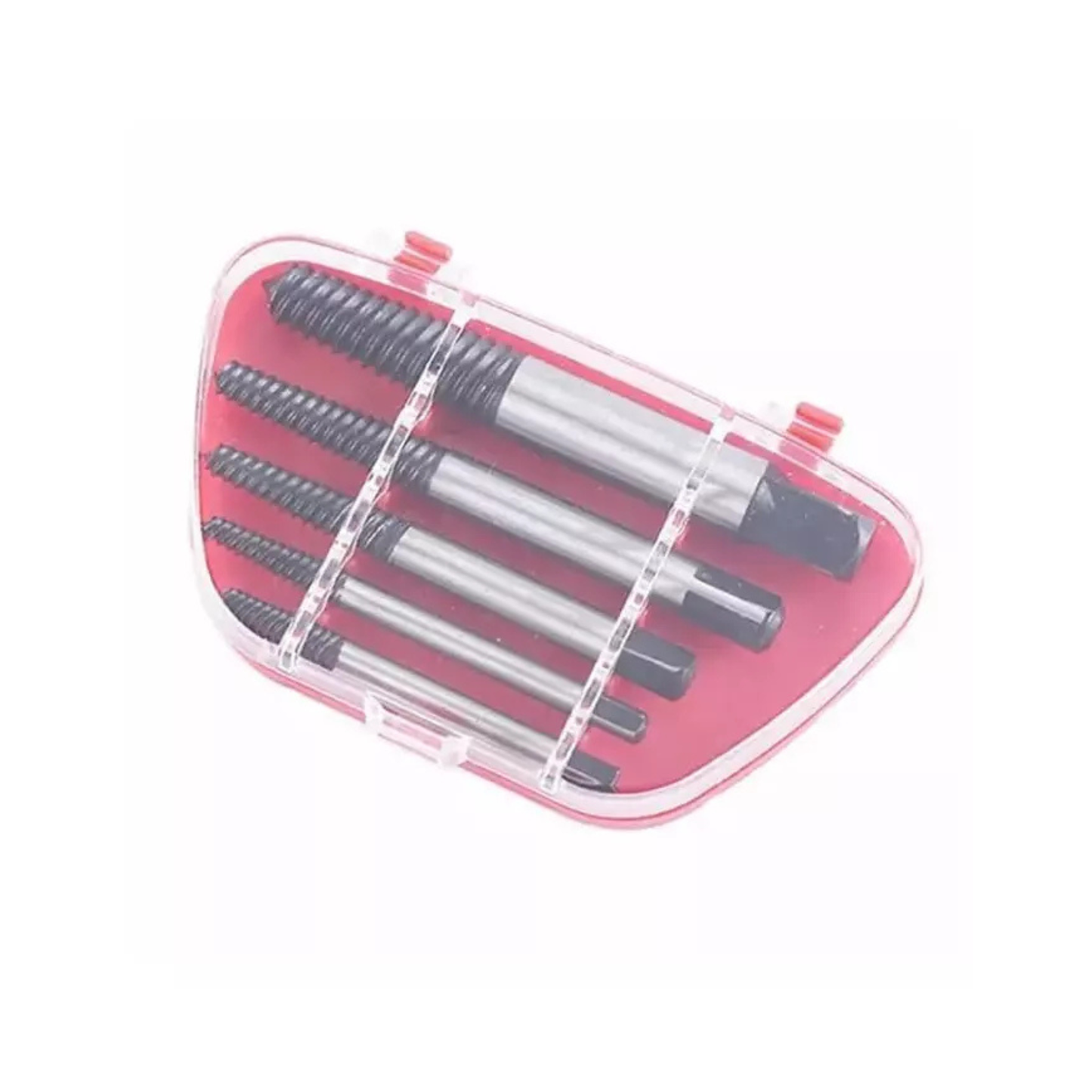 5 Pcs Screw Extractor Set – High-Grade Steel for removing stripped screws