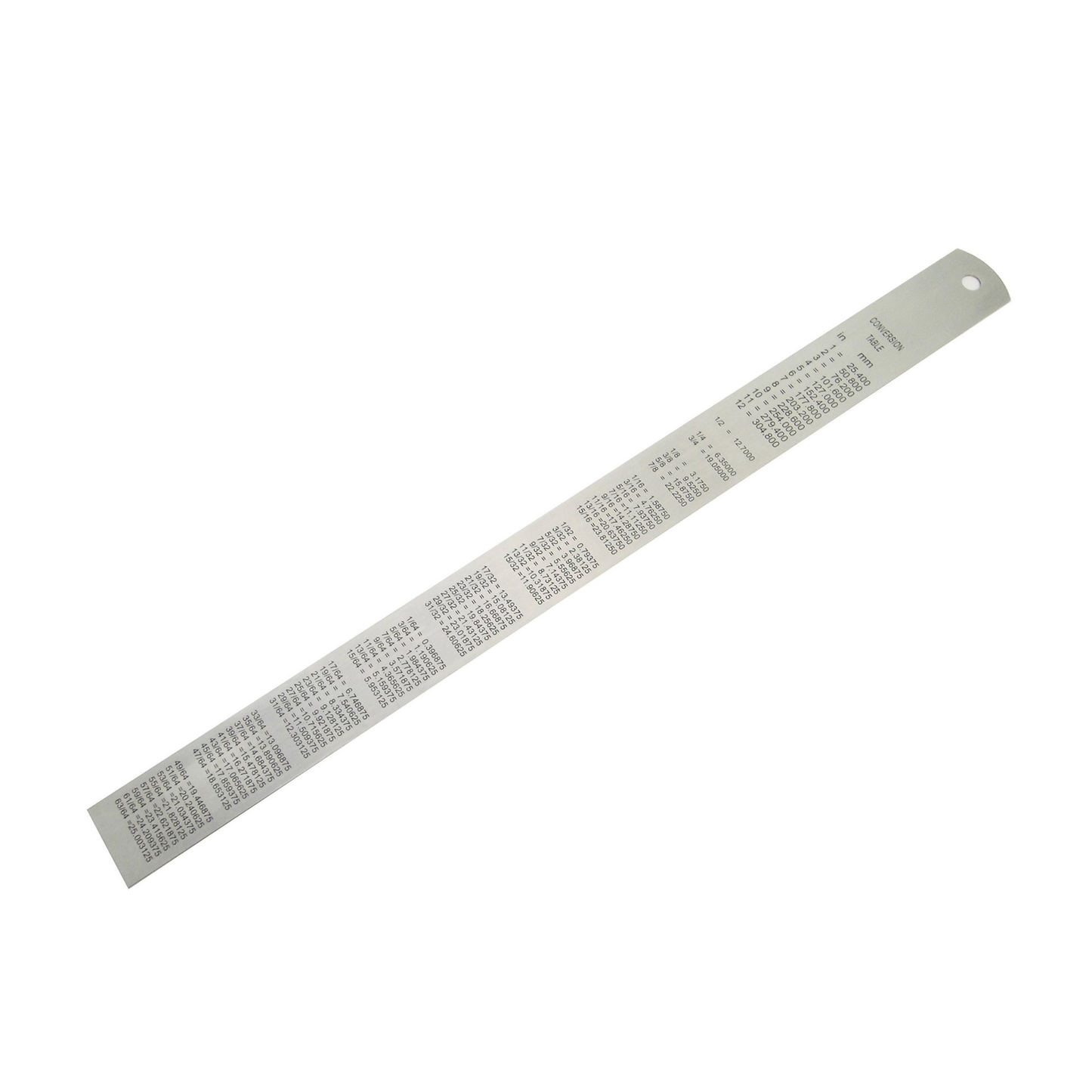 12 inch/30 cm Stainless Steel Metal Ruler/Scale