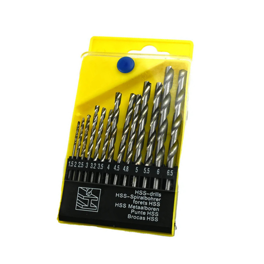 13 piece HSS Drill Bit Set