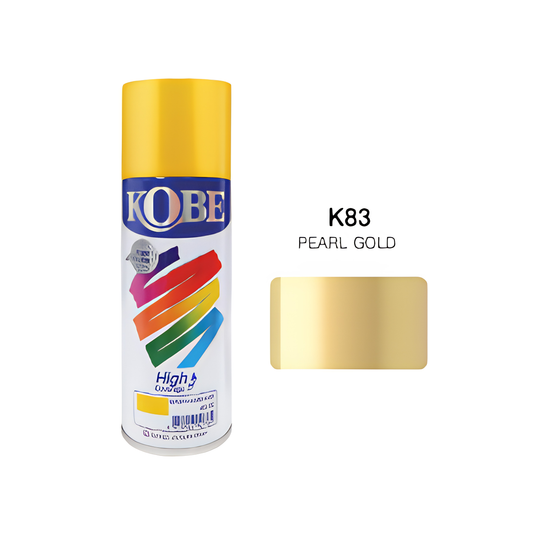 Kobe K83 Pearl Gold Premium Acrylic Lacquer Spray