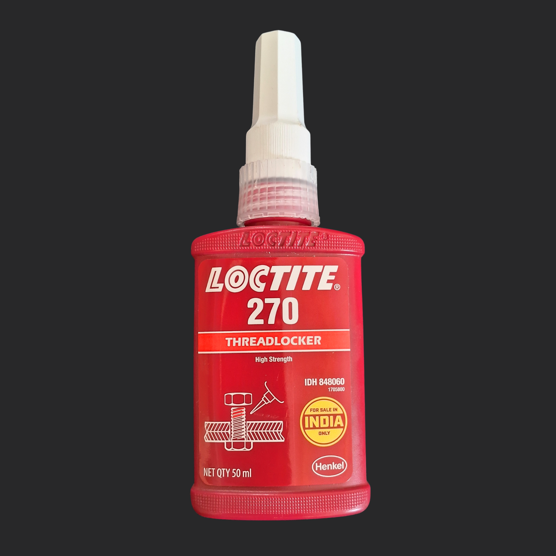 LOCTITE® 270 High Strength Thread locking Adhesive (50 ml)
