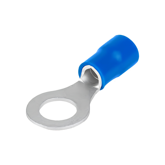2.5 Sq.mm X 4mm Insulated Copper Ring Crimp Terminal Lug Connector