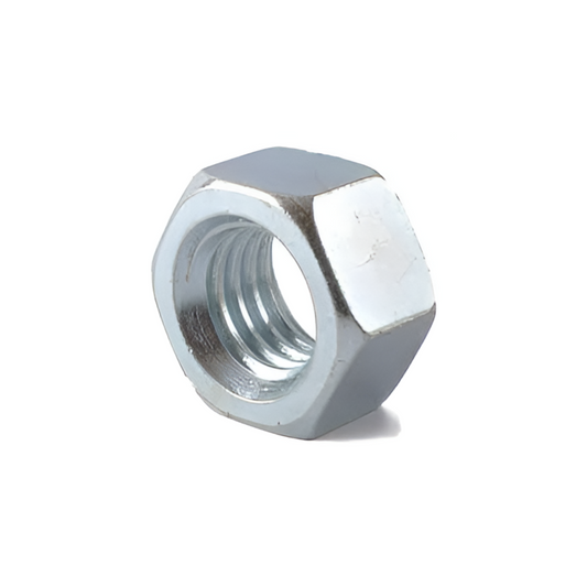 M2.5 Hex Nut Mild Steel with White Zinc Plating