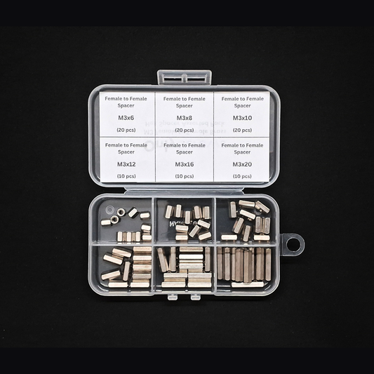 M3 Female to Female hex spacer pack