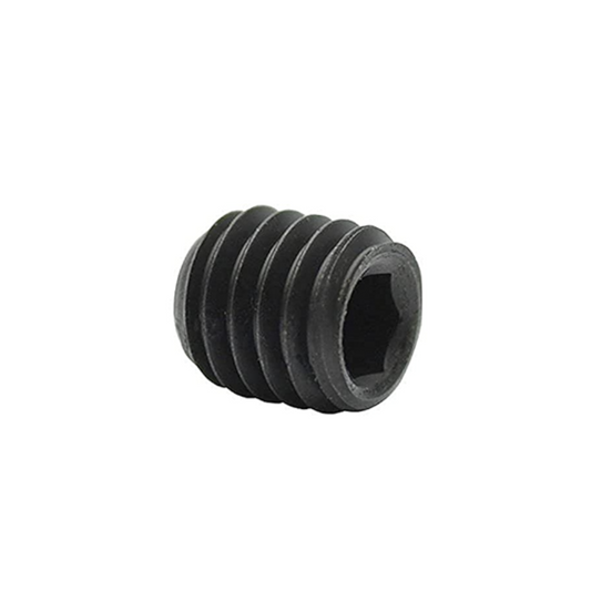 M4 X 8mm Grub Screw MS Black oxide 