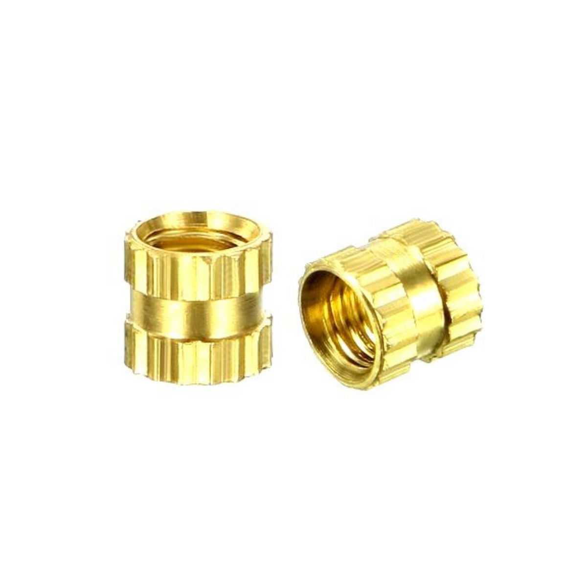 5mm Threaded Insert M5 X 5mm Brass Threaded Inserts (Dia. 5mm, Length 5mm) – OnlyScrews