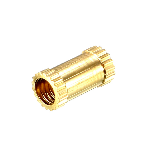 M4 X 8mm Brass Threaded Inserts (Dia. 4mm, Length 8mm)