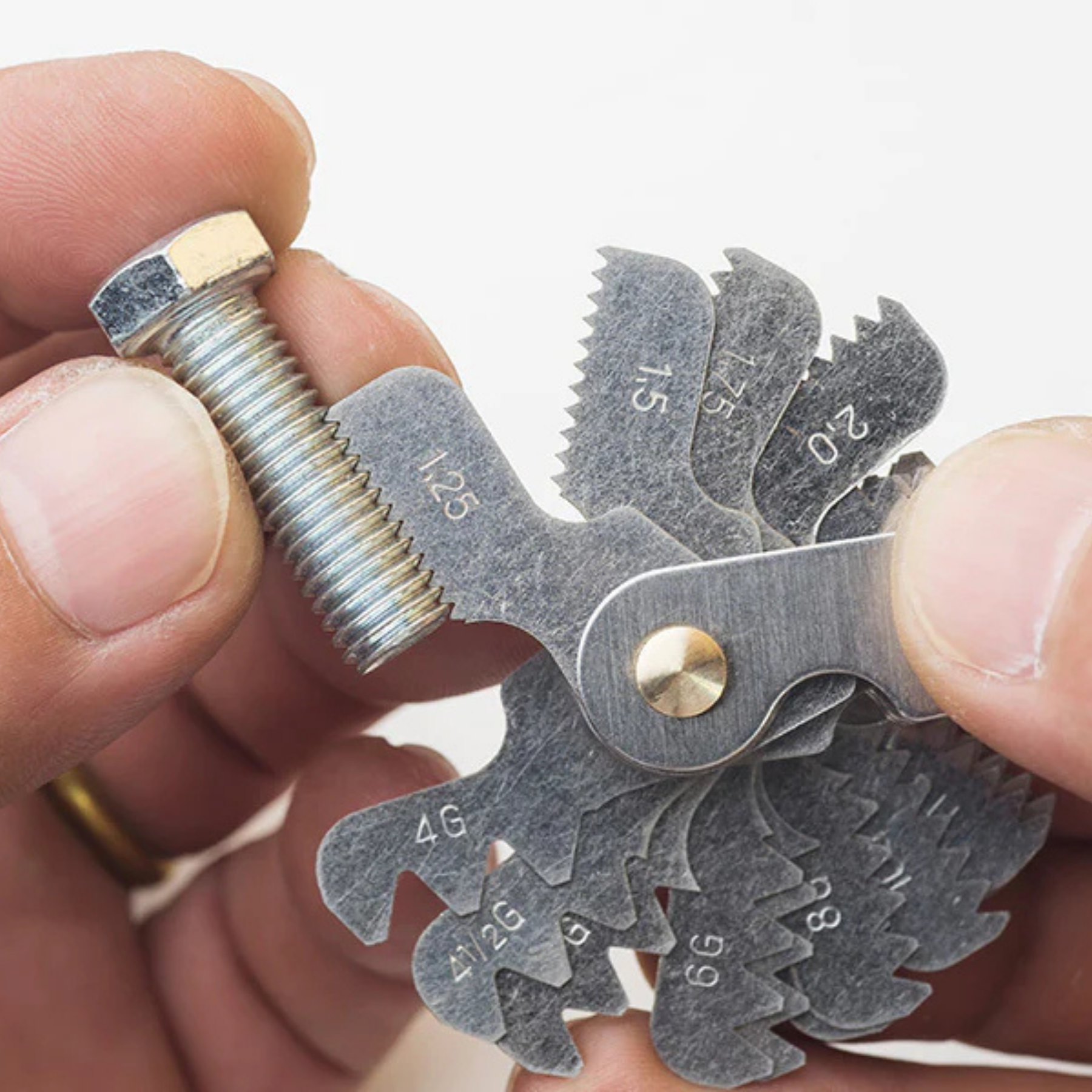 OnlyScrews Pitch Gauge for Metric Screws