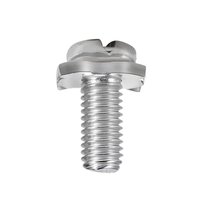 Pan Combination Head with Square Washer Mild Steel Terminal Block Screw