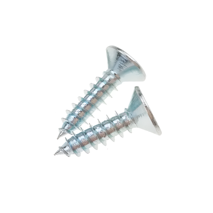  Phillips CSK Self Tapping Wood Screw Mild Steel with Zinc plating