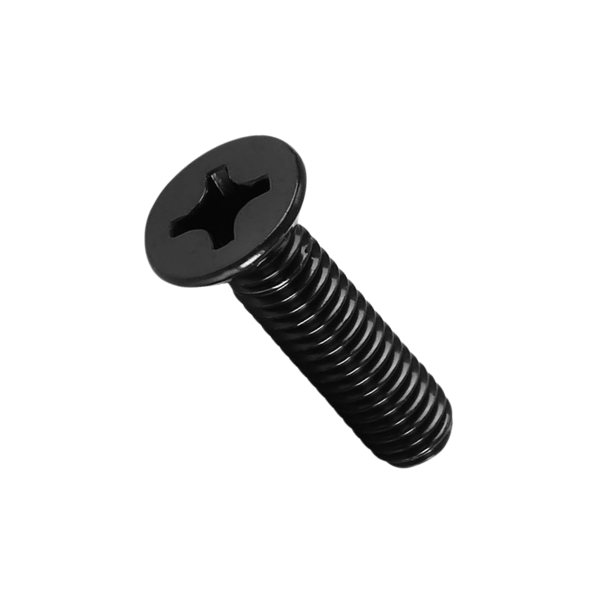 Phillips Countersunk (CSK) Mild Steel Black oxide Screw