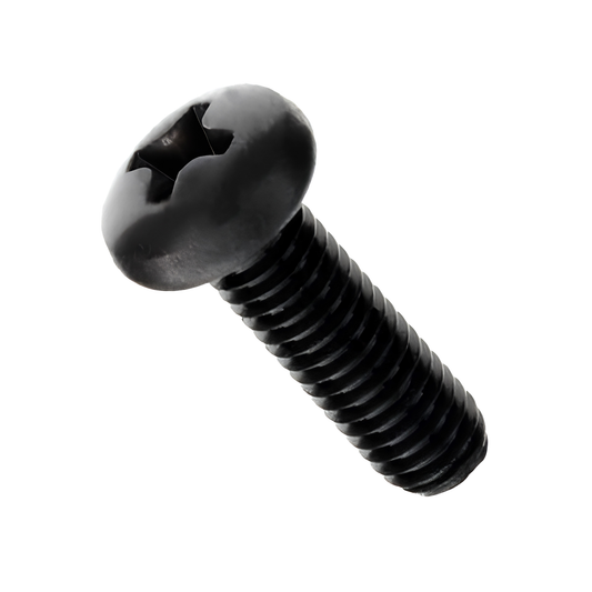Phillips Pan Head Mild Steel Black oxide Screw