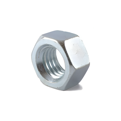 M2 Hex Nut Mild Steel with White Zinc Plating (Dia. 2mm)