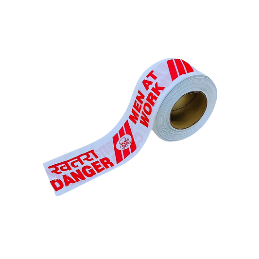 Barricade Tape Roll – High Visibility Safety Warning Tape for Construction, Roadwork & Hazard Marking