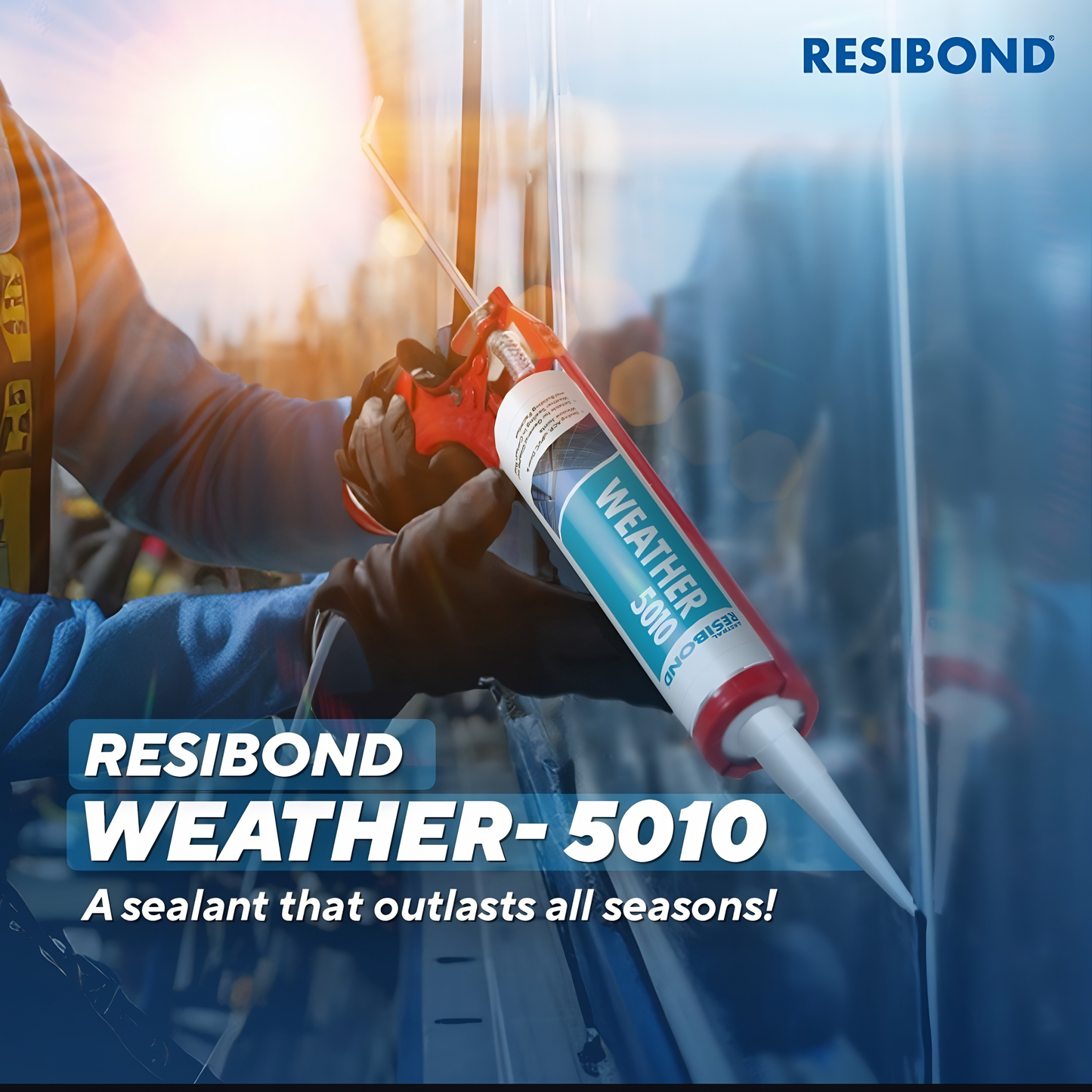 Astral Resibond Weather 5010 280ml Sealant – High Strength Weather Resistant Bonding for Industrial & Outdoor Applications