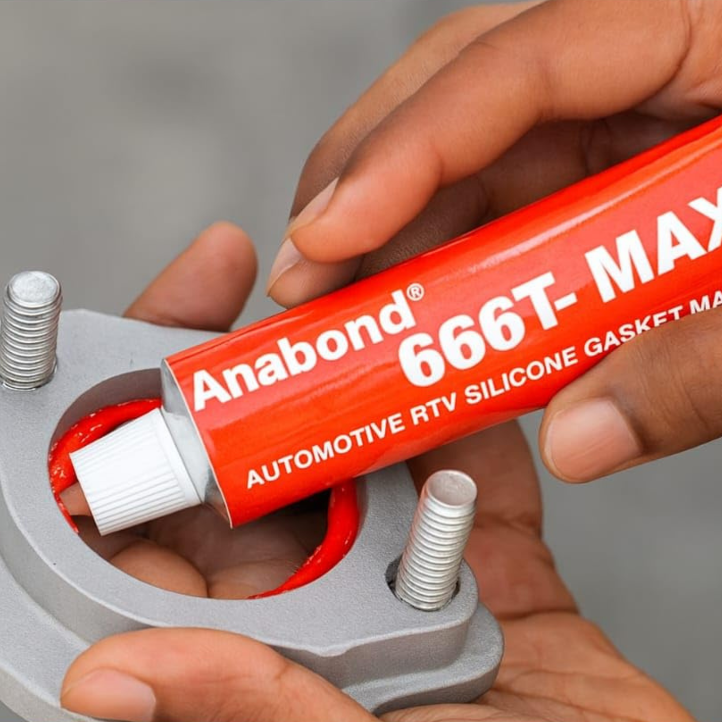 Anabond 666T Max RTV Silicone Gasket Maker 25g – High Temp Automotive Sealant for Engine, Oil Pan & Gearbox